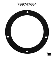 AGCO 700747604 Сальник