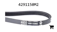 AGCO 4291150M2 Поликлиновый ремень, профиль PK3