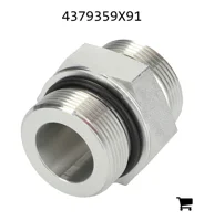 AGCO 4379359X91 Фитинг прямой