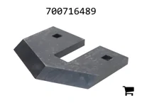 AGCO 700716489 Неподвижный нож левый