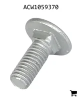 AGCO ACW1059370 Болт каретный с круглой головкой и квадратным подголовком