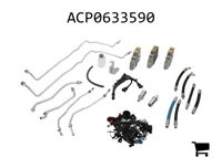 AGCO ACP0633590 Передний вал отбора мощности с подготовкой под фронтальный погрузчик