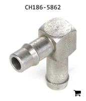 AGCO CH186-5862 Штуцер угловой елочкой