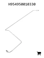 AGCO H954950010330 Патрубок наддува
