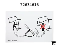 AGCO 72634616 Декаль