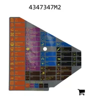 AGCO 4347347M2 Декаль