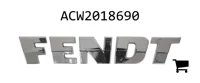 AGCO ACW2018690 Наклейка Fendt