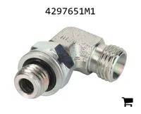 AGCO 4297651M1 Угловой соединитель