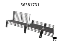 AGCO 563817D1 Правый защитный кожух