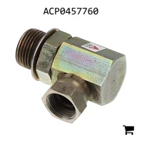 AGCO ACP0457760 Внутренний коленчатый трубопровод с уплотнительным кольцом SAE