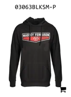 AGCO 03063BLKSM-P Футболка-пуловер Massey Ferguson с капюшоном