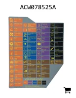 AGCO ACW078525A Декаль