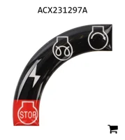 AGCO ACX231297A Наклейка замка зажигания