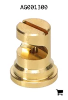 AGCO AG001300 Форсунка плоскоструйная латунная FloodJet с широким углом распыления, размер 10