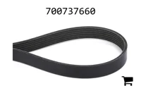 AGCO 700737660 Приводной клиновой ремень валкообразователя, 6 ребер, 1194 мм