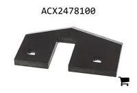 AGCO ACX2478100 Неподвижный нож левый