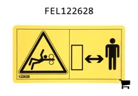 AGCO FEL122628 Декаль