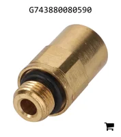 AGCO G743880080590 Соединение с прямой резьбой