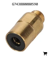 AGCO G743880080590 Соединение с прямой резьбой