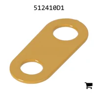 AGCO 512410D1 Пластина