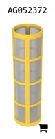AGCO AG052372 Сетчатый фильтр 1-1/4" и 1-1/2", ячейка 80, цинк желтый