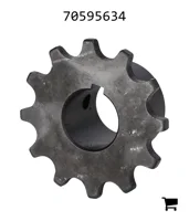 AGCO 70595634 Звездочка соединительной муфты, 12 зубьев