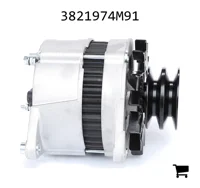 AGCO 3821974M91 Генератор 80 A с шкивом