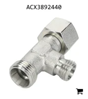 AGCO ACX3892440 Штуцер тройник поворотный