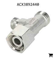 AGCO ACX3892440 Штуцер тройник поворотный