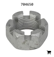 AGCO 704650 Шестигранная гайка с фланцем и прорезями