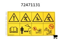 AGCO 72471131 Предупреждающий знак