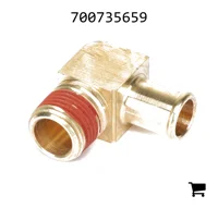 AGCO 700735659 Угловой фитинг