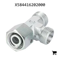 AGCO X584416202000 Регулируемое L-образное резьбовое соединение