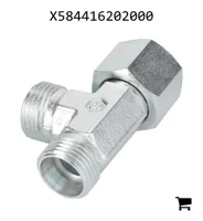 AGCO X584416202000 Регулируемое L-образное резьбовое соединение