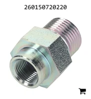 AGCO 260150720220 Соединение с прямой резьбой