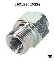 AGCO 260150720220 Соединение с прямой резьбой