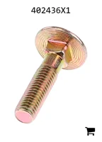 AGCO 402436X1 Болт каретный с круглой головкой и квадратным подголовком