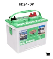 AGCO HD24-DP Аккумуляторная батарея Interstate, HD24-DP