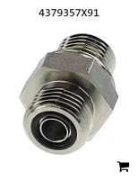 AGCO 4379357X91 Фитинг прямой