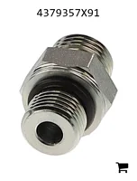 AGCO 4379357X91 Фитинг прямой