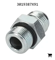 AGCO 3019387X91 Фитинг прямой