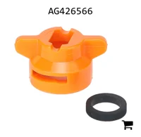 AGCO AG426566 Колпачок Hardi для корпусов распылителей, оранжевый