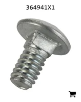 AGCO 364941X1 Болт каретный с круглой головкой и квадратным подголовком