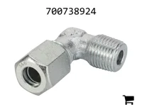AGCO 700738924 Угловой фитинг