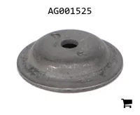 AGCO AG001525 Диск с отверстием, нержавеющая сталь
