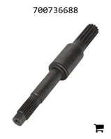 AGCO 700736688 Входной вал