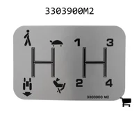 AGCO 3303900M2 Декаль