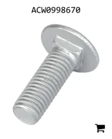 AGCO ACW0998670 Болт каретный с круглой головкой и квадратным подголовком