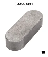 AGCO 3006634X1 Параллельный шпоночный паз