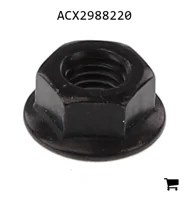 AGCO ACX2988220 Шестигранная гайка с фланцем